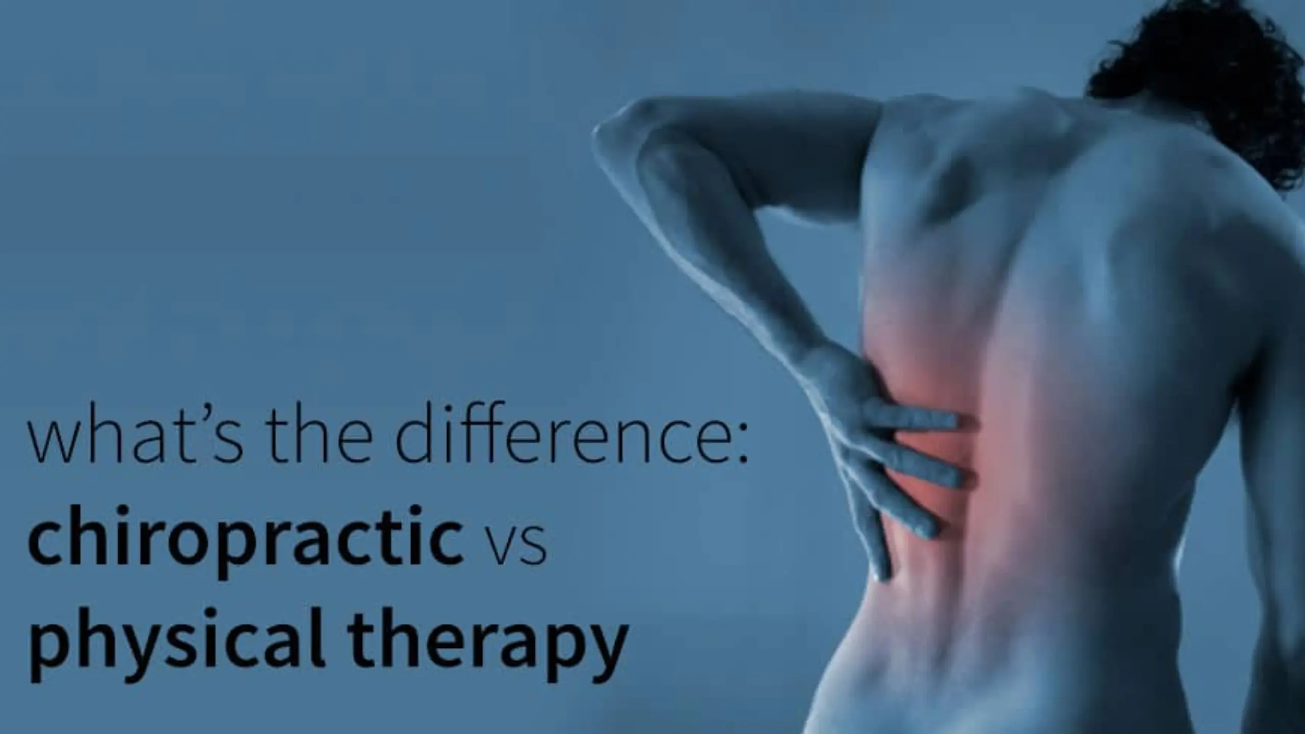 Physical Therapist vs Chiropractor